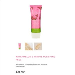 Purlisse watermelon energizing polishing peel